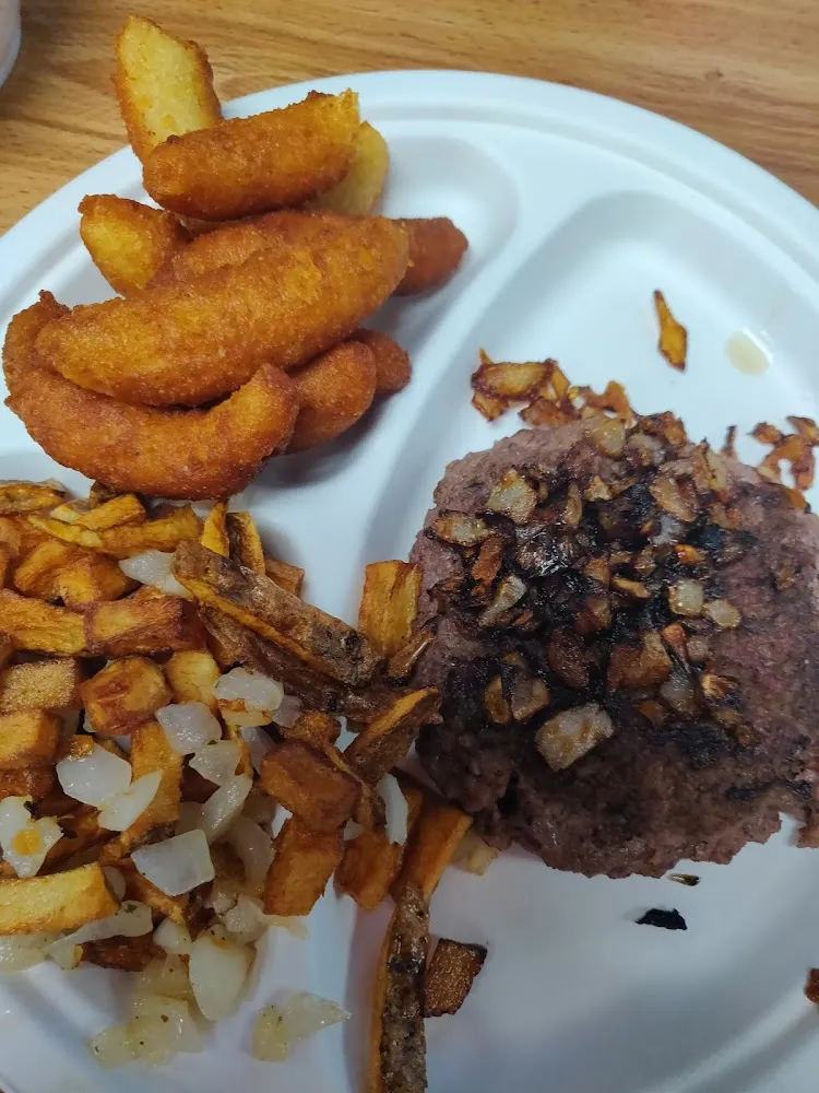 Hamburger Steak with Onions